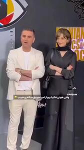 وحشت مهسا حجازی از حرکت عجیب هوتن شکیبا در جشن منتقدان سینما