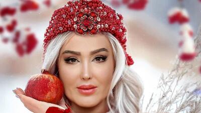 عکس تلخ / اولین رونمایی از لباس عروس آستین کلوش زهره فکور صبور /  روحش شاد ..