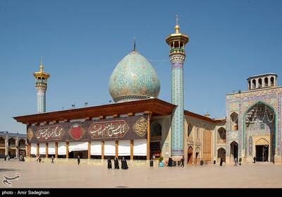 حرم شاهچراغ (ع)  سوگوار شهادت امام حسن عسکری(ع) - تسنیم