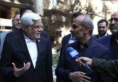 معاون اول رئیس‌جمهور از ساختمان شیشه‌ای صداوسیما بازدید کرد - تسنیم
