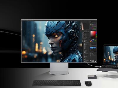 ال‌جی از اولین مانیتور 6K جهان با پورت تاندربولت ۵ رونمایی کرد