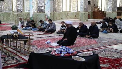 امامزاده امامزاده بی بی سکینه (س) خاتون صفادشت وماهدشت میزبان سوگواران امام حسن عسکری (ع) شد + عکس