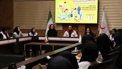 استمرار آموزش کودکان با توانمندسازی مربیان غنچه‌های هلال