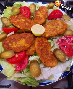 از شما/بوقت ناهار.کوکو سیب زمینی 😋👌