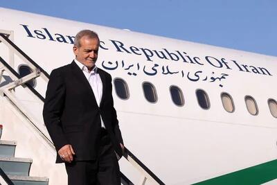 جشن هشتادمین سال پایان جنگ جهانی؛ پزشکیان وارد پکن شد