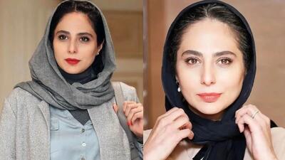 تصویر روز | تیپ اسپرت رعنا آزادی ور در کنار همسرش مهدی پاکدل | گلی شی