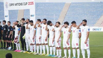 پوستر انیمه‌ای بازی ایران و هند در کافا
