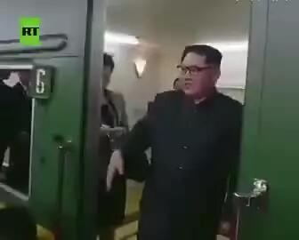 قطار زرهی رهبر کره شمالی به پکن رسید