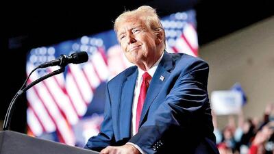 ترامپ پس از هشت روز جلوی دوربین آمد!