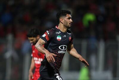 گیر افتادن بازیکن مورد اعتماد کارتال در ترافیک خط میانی پرسپولیس! - پارس فوتبال