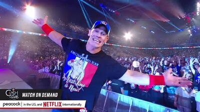 شور و هیجان فراوان هواداران فرانسوی و جو بی‌نظیر در رویداد WWE Clash in Paris هنگام ورود جان سینا - پارس فوتبال