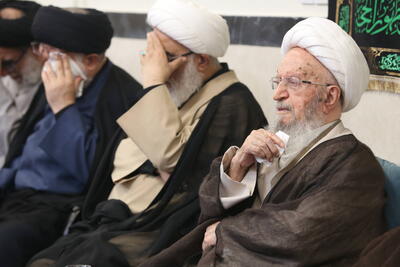 تصاویری از مراسم سوگواری هشتم ربیع الاول در دفتر حضرت آیت الله مکارم شیرازی | شفقنا، آخرین اخبار ایران و جهان