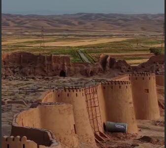 قلعه چهار هزار ساله بلقیس در خراسان شمالی
