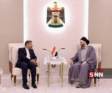 دیدار عمار حکیم با سعید خطیب‌زاده