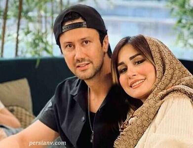 تاریخ و زمان وبگردی؛ تفریحات دو نفره سپیده بزمی پور و همسرش شاهرخ استخری در ساحل دریا / رونمایی از استایل بهاری زوج دوست داشتنی