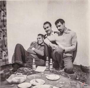 عکس/ تصویر کمتر دیده شده از خالق ماهی سیاه کوچولو