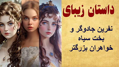 افسانه سلما و سلیم | نفرین دو دختر بزرگ پادشاه توسط جادوگر و حسادت آنها به خواهر کوچترشان