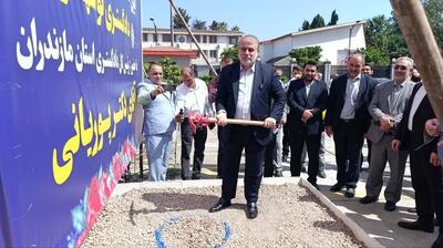 پروژه ساختمان جدید دادگستری نوشهر و دادسرای کلاردشت کلنگ زنی شد