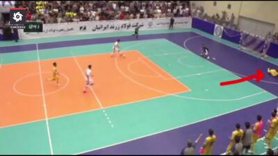 حاشیه در لیگ فوتسال؛ گل طیبی باعث جنجال میان گهر و فولاد شد!