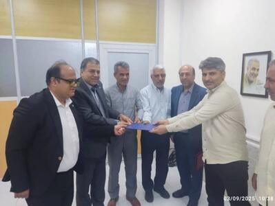 مدیر آب و فاضلاب کنگان معارفه شد
