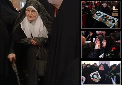 مادران شهدا قهرمانان بی‌ادعای امروز؛ قدردانی از قامت‌های استوار در گیلان - تسنیم
