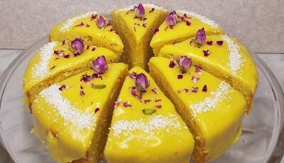 کیک هل و گلاب ،یک عصرانه خاص در کنار چای