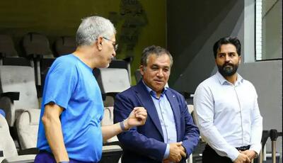 آغاز کار تیم بسکتبال استقلال با حضور تاجرنیا