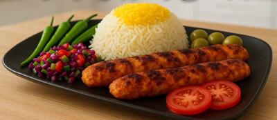 کباب مرغ تا به ای طلایی و زعفرانی مثل رستوران در خانه سریع، خوشمزه و نرم!