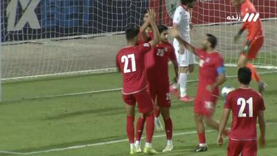گل اول ایران به تاجیکستان (محمدمهدی محبی)