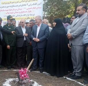 اجرای مراسم کلنگ زنی چهار تقاطع غیر همسطح در بروجرد