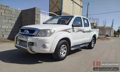حراج 900 میلیونی یک دستگاه خودرو تویوتا هایلوکس 2007 (دولتی) + نظر کارشناسی / زیر قیمت بازار !