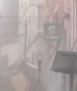 اولین تصاویر از خروج مرگبار قطار از ریل در پرتغال