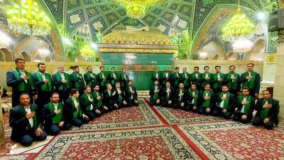 ببینید| دعای سلامتی امام زمان(عج) با اجرای گروه محمد رسول الله(ص)