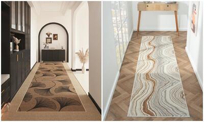  فرش راهرویی شیک و فانتزی؛ ترکیب زیبایی و کارایی