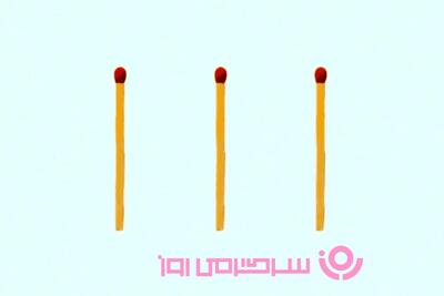 بازی فکری: آی‌کیوت چقدره؟ | می‌تونی فقط با ۳ تا کبریت عدد ۶ رو بسازی؟ بدون شکستن!