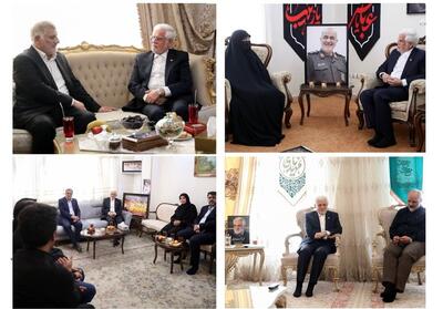 عارف در منزل شهدای جنگ 12 روزه: راهبرد ایران هراسی دشمنان کاملا خنثی شده است - تسنیم
