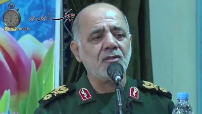 مواضع نظامی فرمانده جدید اتاق جنگ ایران را ببینید