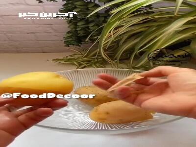 کراکر سیب زمینی؛ غذایی مناسب برای شام