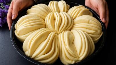 طرز تهیه بهترین نان شیرینی با کمترین مواد و در کمترین زمان