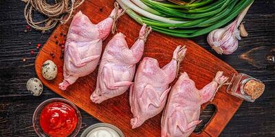 قیمت جدید گوشت و تخم بلدرچین / بلدرچین کامل کیلویی چند؟