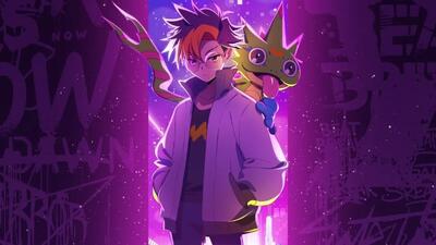 خبر روز | پوستر جدیدی از انیمه‌ی سریالی Digimon Beatbreak منتشر شد | گلی شی