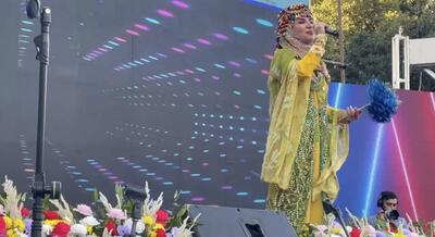 اجرای خاله شادونه در جشن امت احمد(ص)