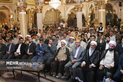 جشن میلاد پیامبر(ص) در مسجد شافعی کرمانشاه