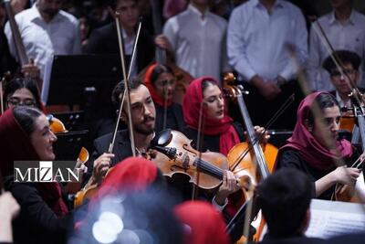 اولین اجرای ارکستر سمفونی جوانان «برای ایران» روی صحنه رفت