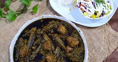 طرز تهیه خورش بامیه با سبزی؛ خوشمزه‌ترین ورژن خورش بامیه