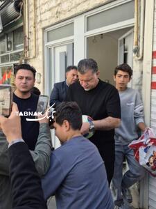 حضور علی دایی سر مزار دوست قدیمی + عکس - پارس فوتبال