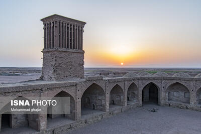 کاروانسرای روستای قاسم آباد در بجستان