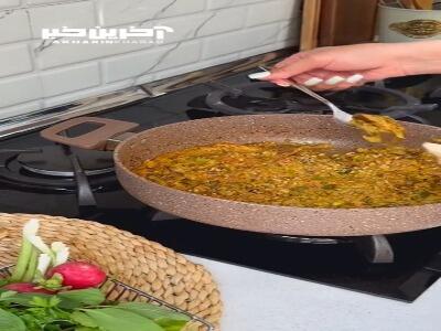 دستور پخت یک غذای آسان و بسیار لذیذ