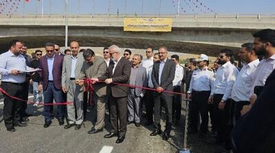 تقاطع غیر همسطح شهید سید حسن نصرالله در شیراز به بهره‌برداری رسید