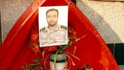 بازسازی صحنه شهادت شهید رضایی (فیلم)